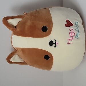 Squishmallows Reginald the Corgi - Kellytoy Ultrasoft Plush 8" Stuffed Animal